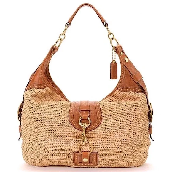 Coach Tan and Brown Hobo Bag - Picture 2 of 16